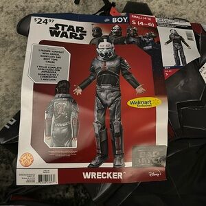 Walmart exclusive rubies costume star war the bad batch wrecker size boy s (4-6)